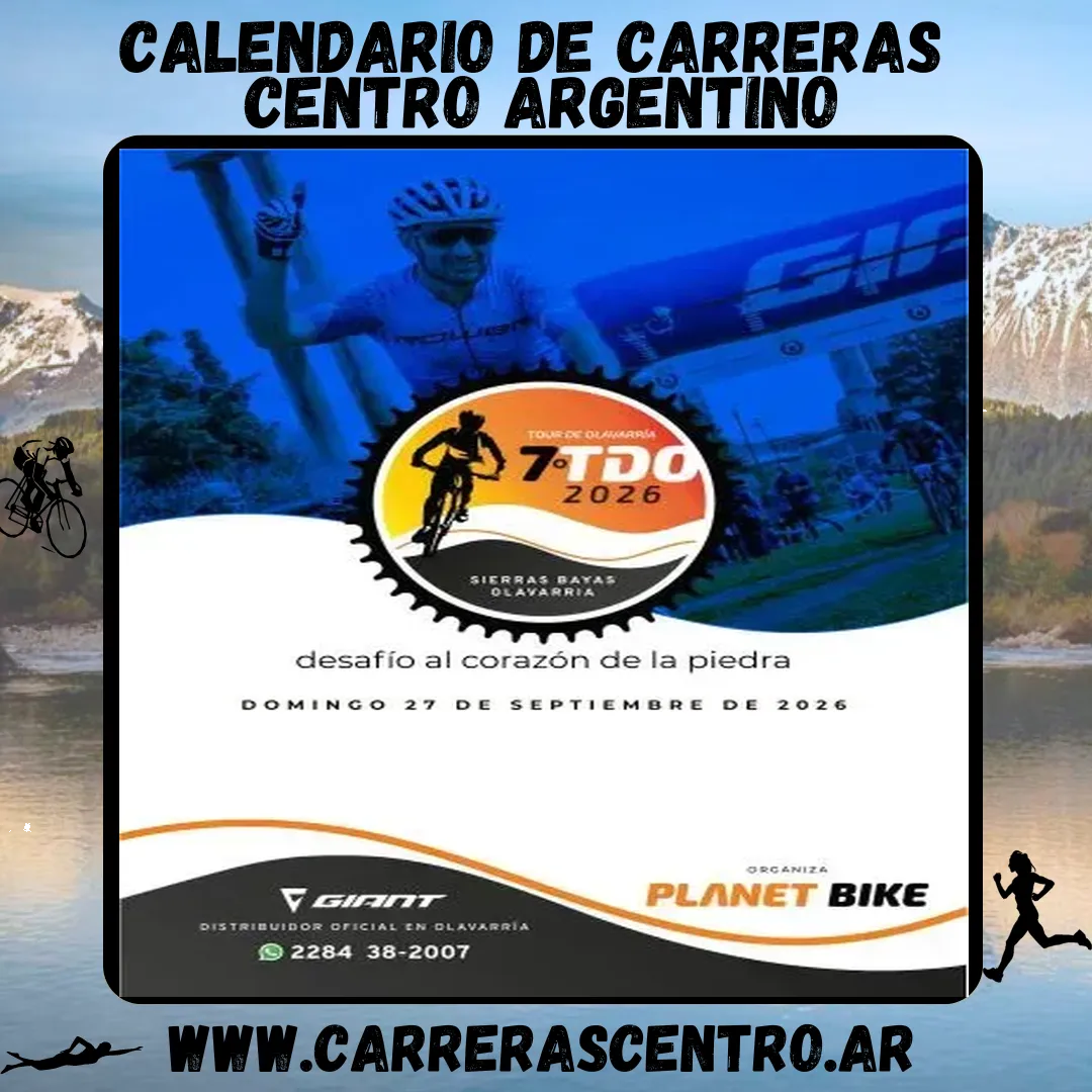 Flyer de TOUR DE OLAVARRIA – SIERRAS BAYAS 2026