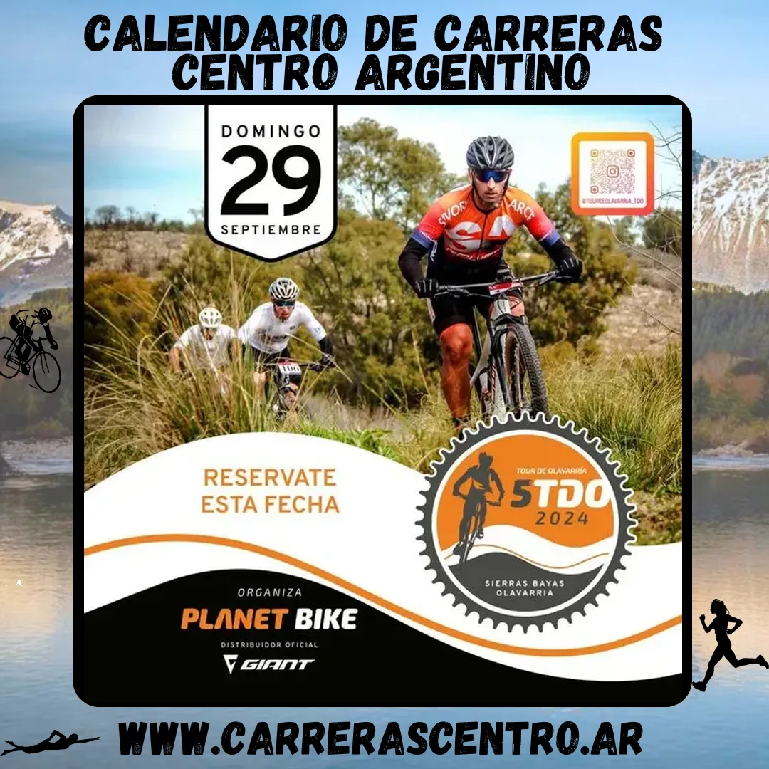 Flyer de Tour de Olavarría 2024