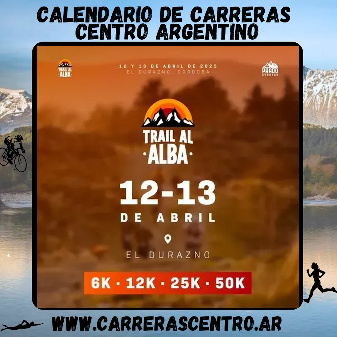 Flyer de Trail al Alba 2025