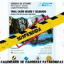 Flyer de TRAIL CAJÓN NEGRO Y COLORADO 2022