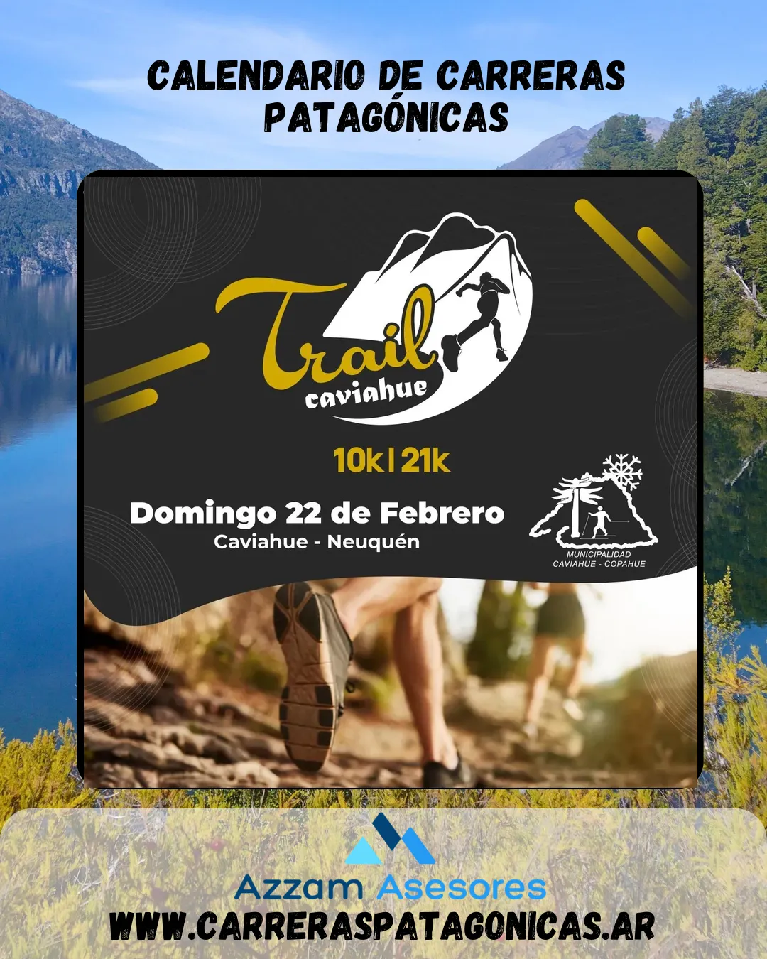 Flyer de Trail de Caviahue 2026