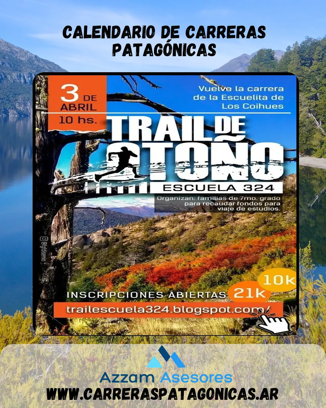 Flyer de TRAIL DE OTOÑO 2022