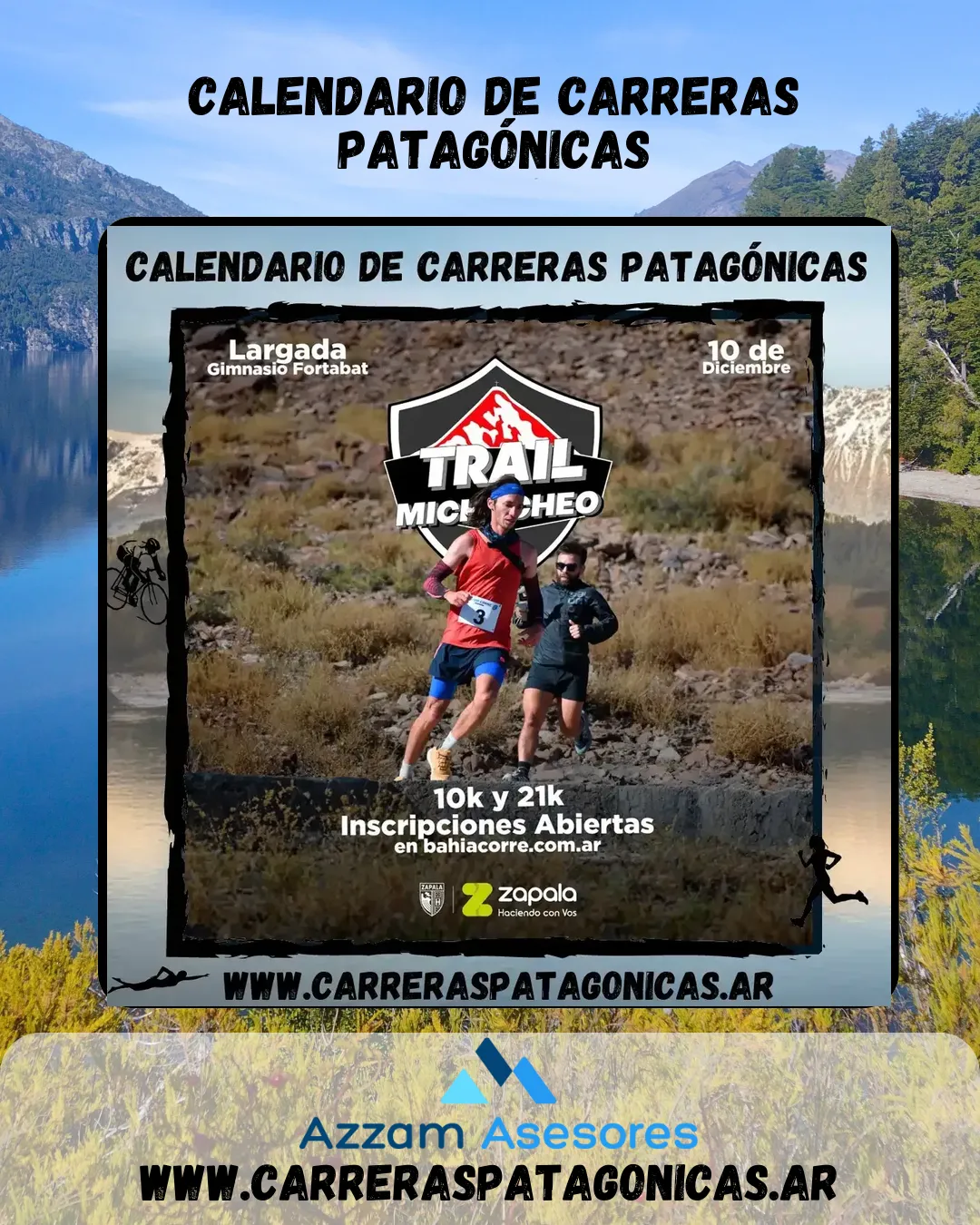 Flyer de Trail del Michacheo 2023