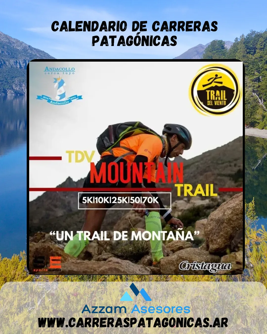 Flyer de TRAIL DEL VIENTO 2022