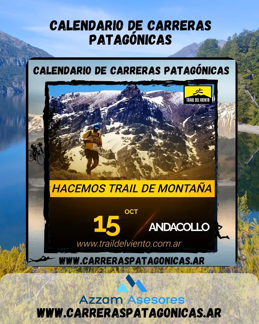 Flyer de TRAIL DEL VIENTO 2023