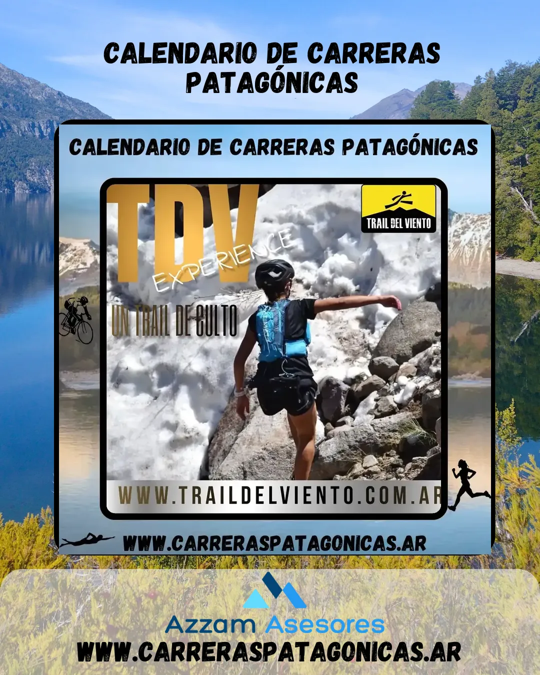 Flyer de TRAIL DEL VIENTO 2024