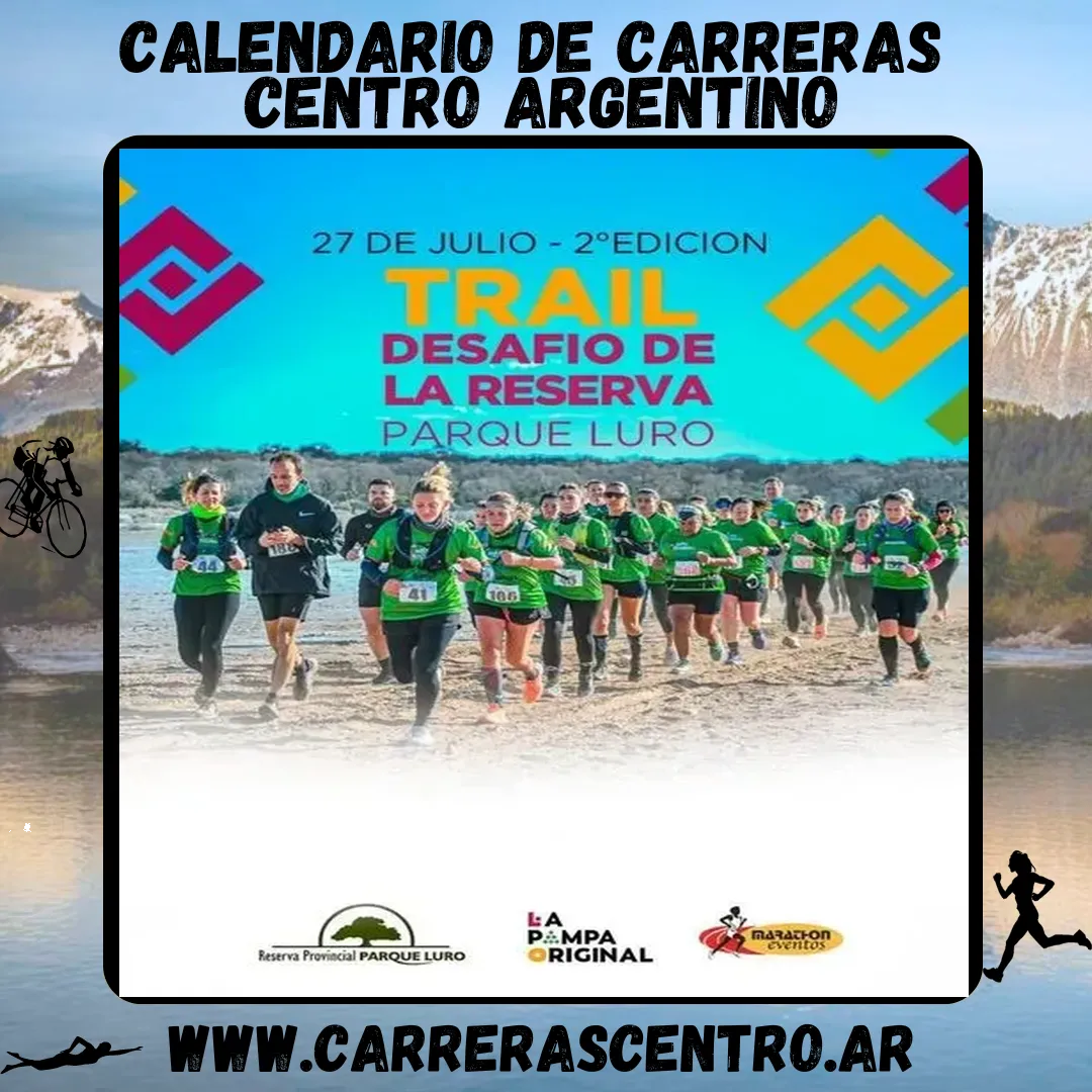 Flyer de Trail Desafío de la Reserva 2025