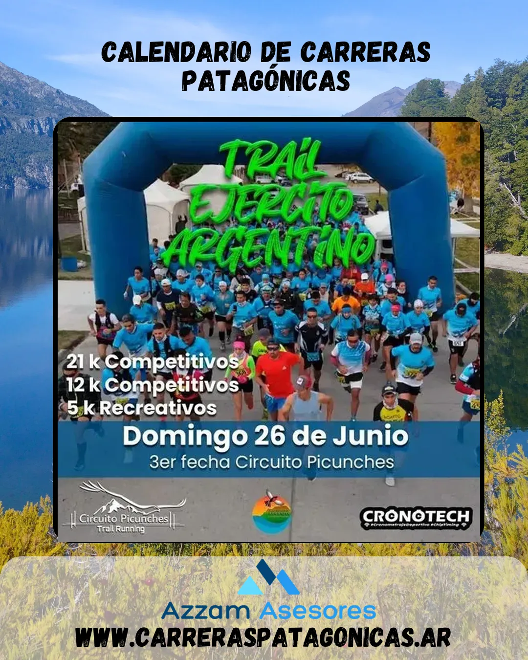 Flyer de TRAIL EJERCITO ARGENTINO 2022