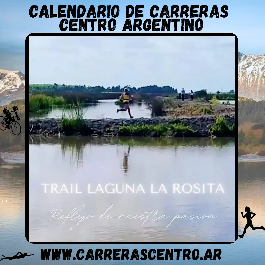 Flyer de Trail Laguna La Rosita 2024