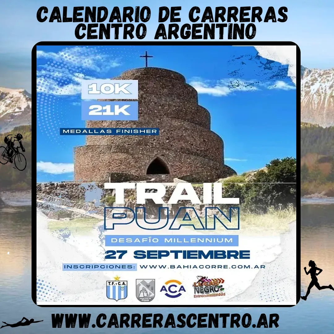 Flyer de Trail Puan 2025