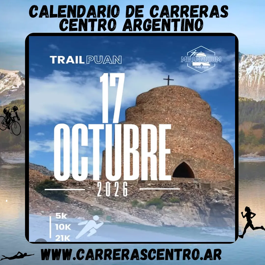 Flyer de Trail Puán 2026