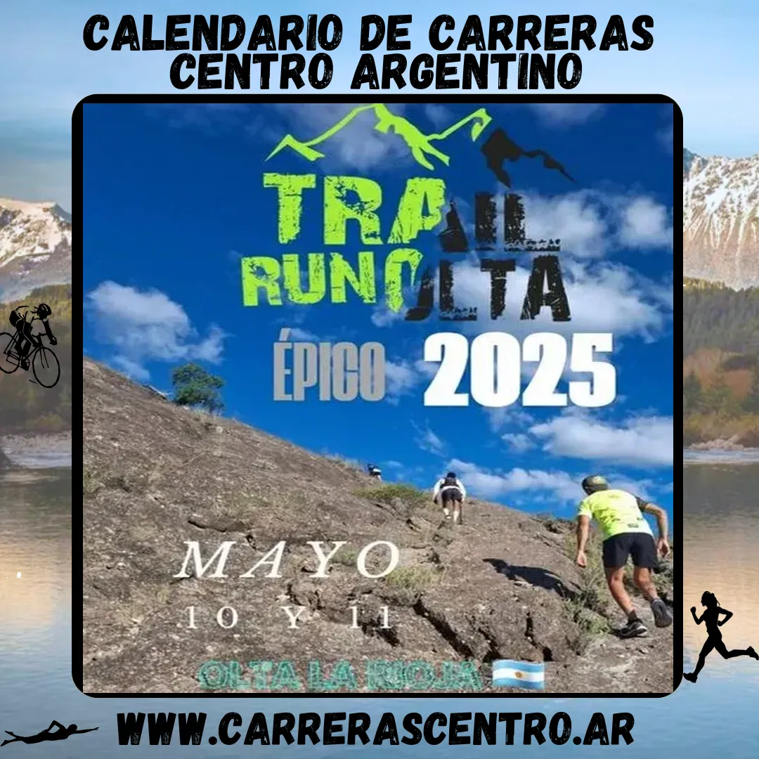 Flyer de Trail Run Olta 2025
