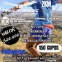 Flyer de Trail Running El Valle del Cóndor 2024