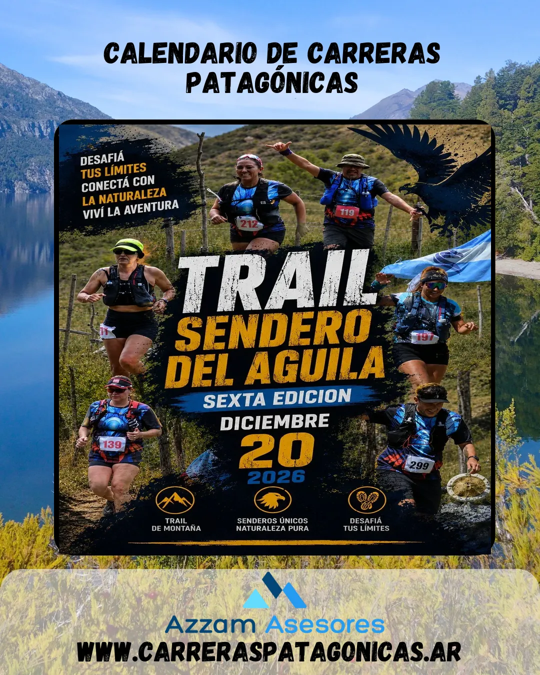 Flyer de TRAIL SENDERO DEL AGUILA 2026