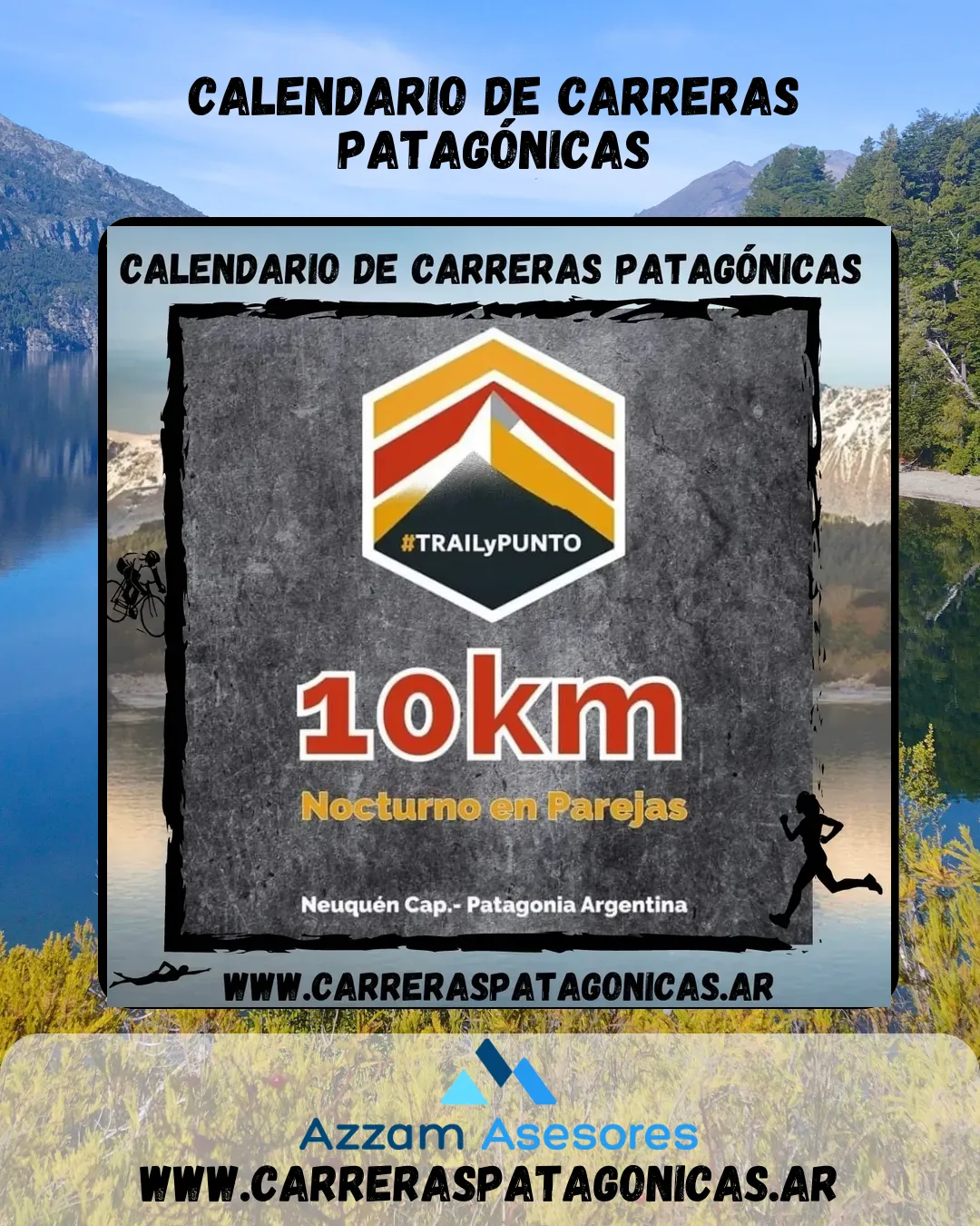 Flyer de Trail y Punto 2023