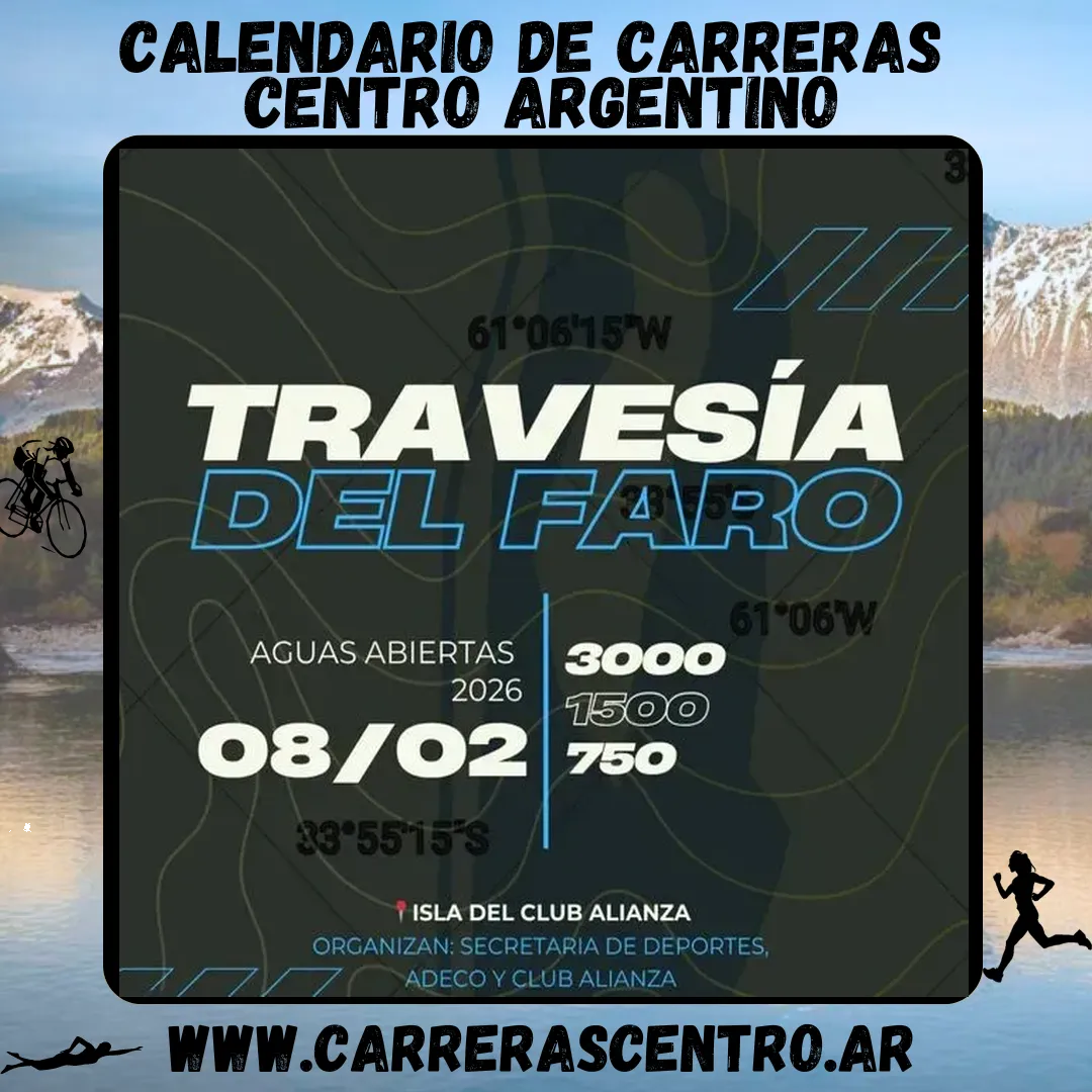 Flyer de Travesía del Faro 2026