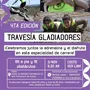 Flyer de TRAVESÍA GLADIADORES 2024