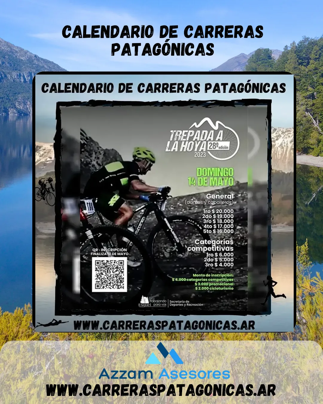 Flyer de Trepada a La Hoya 2023