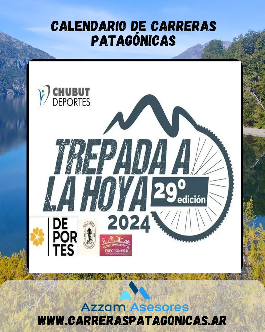 Flyer de Trepada a La Hoya 2024