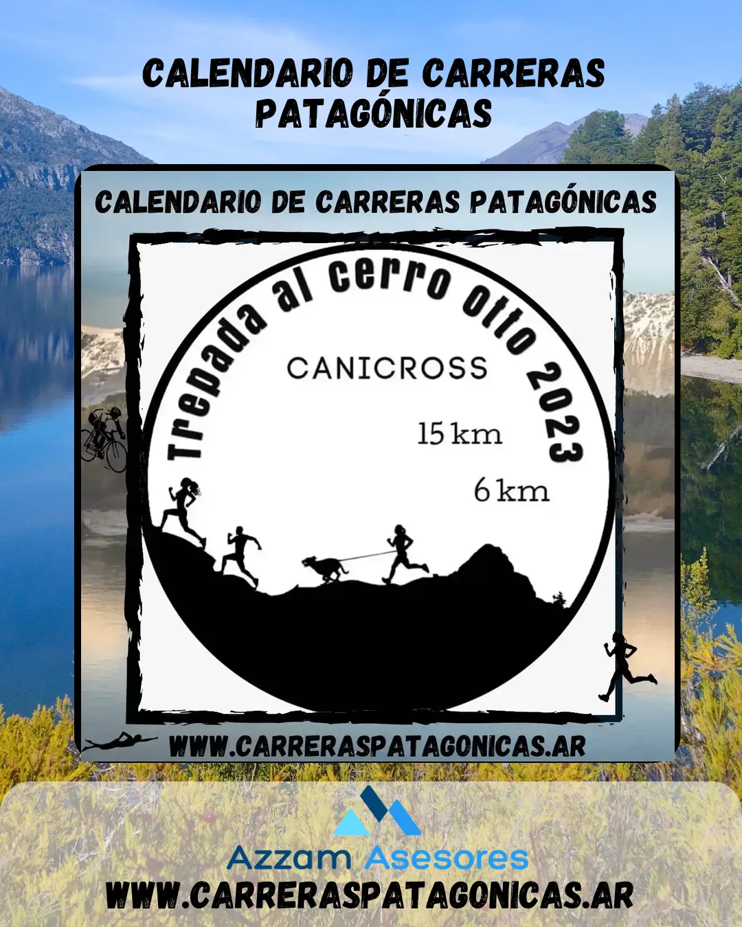 Flyer de Trepada al Cerro Otto 2023