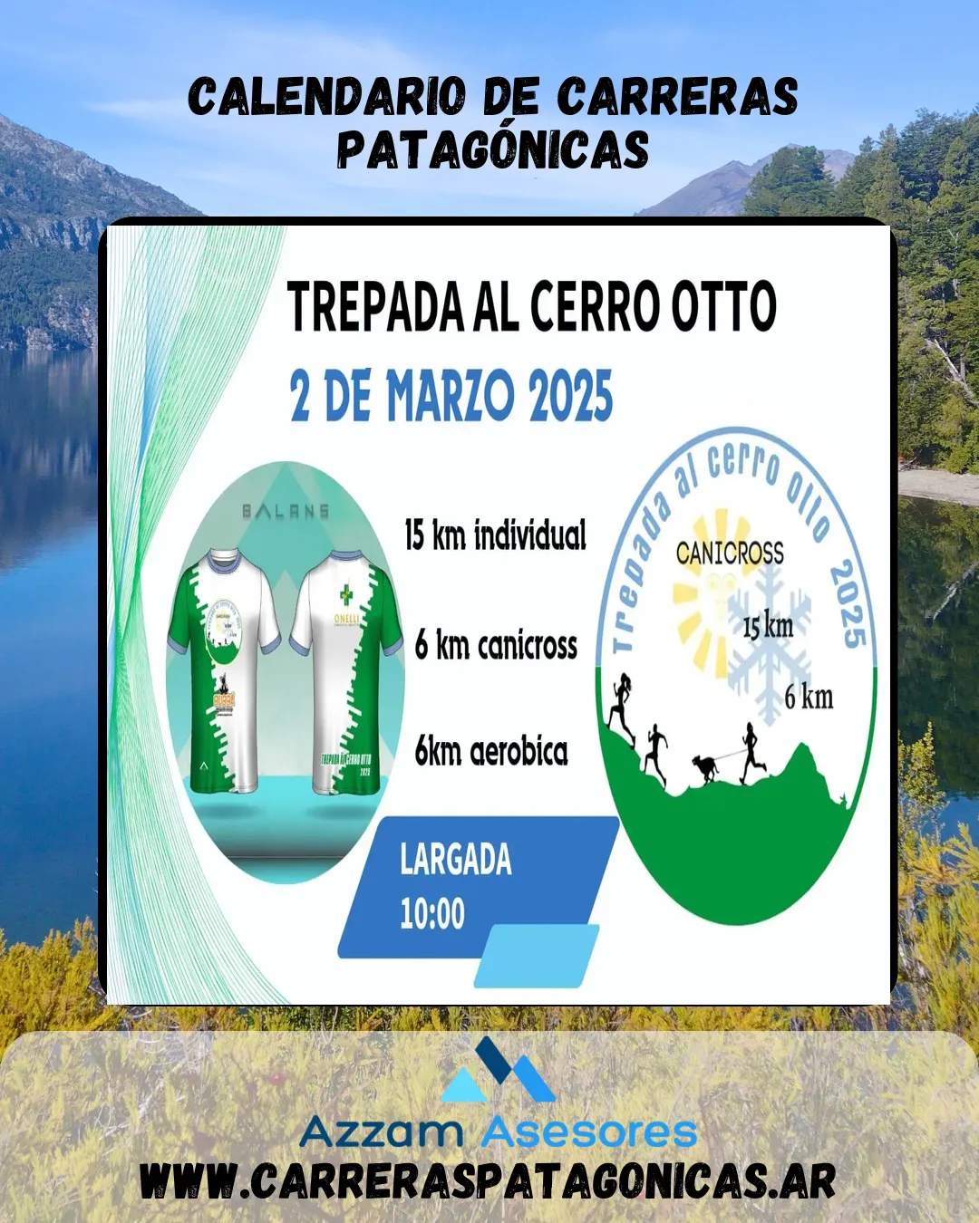 Flyer de Trepada al Cerro Otto 2025