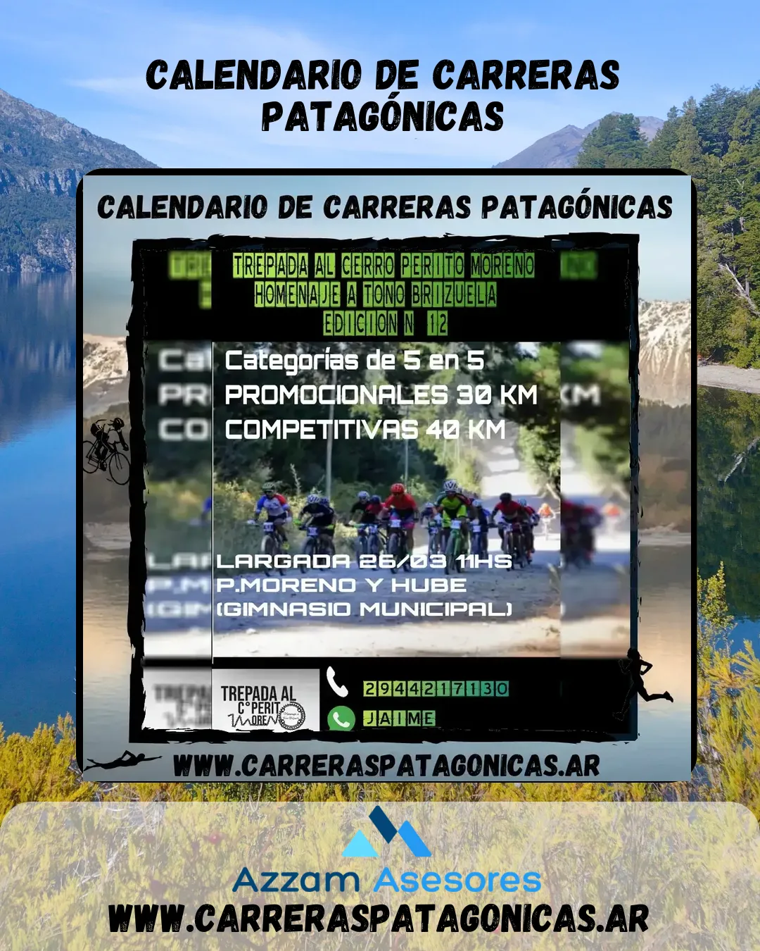 Flyer de Trepada al Cerro Perito Moreno 2023