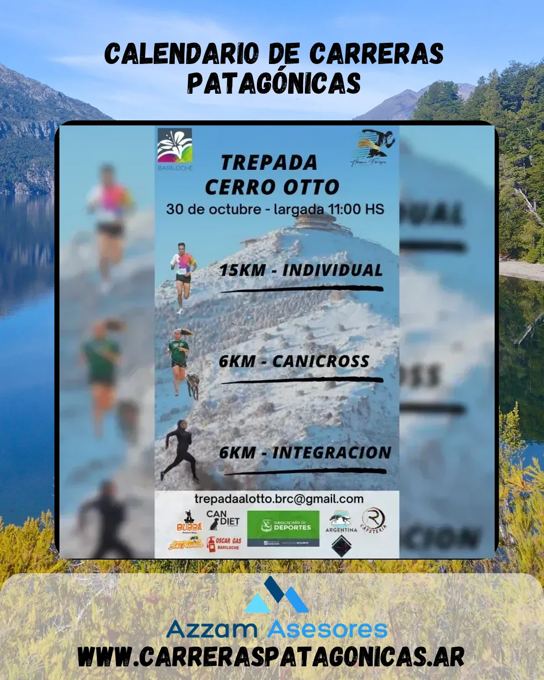 Flyer de TREPADA CERRO OTTO 2022