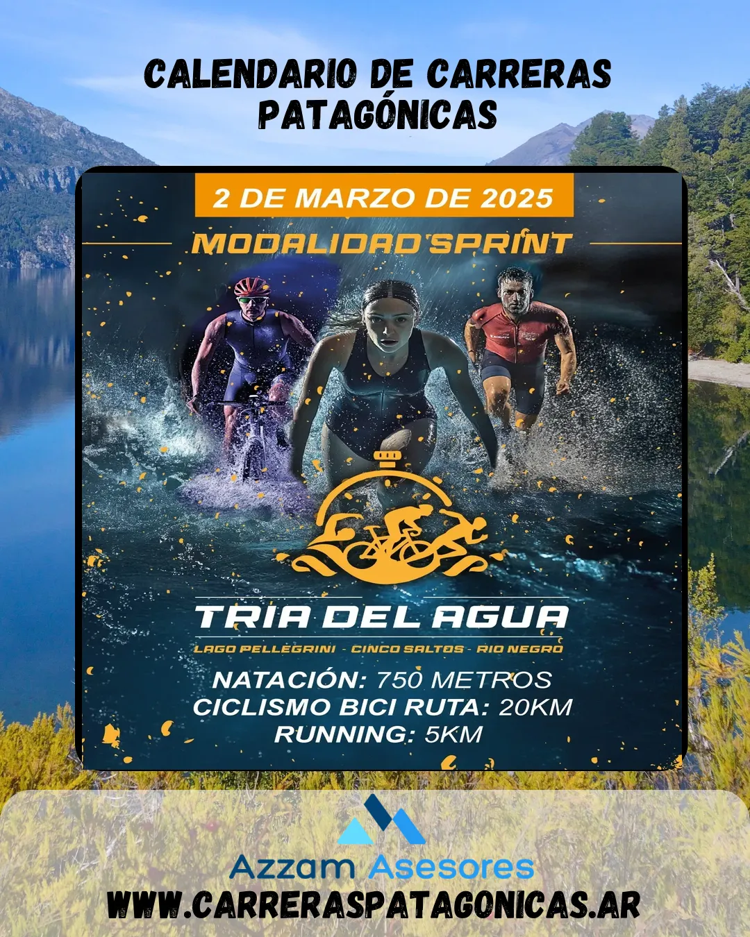 Flyer de Tria del Agua 2025