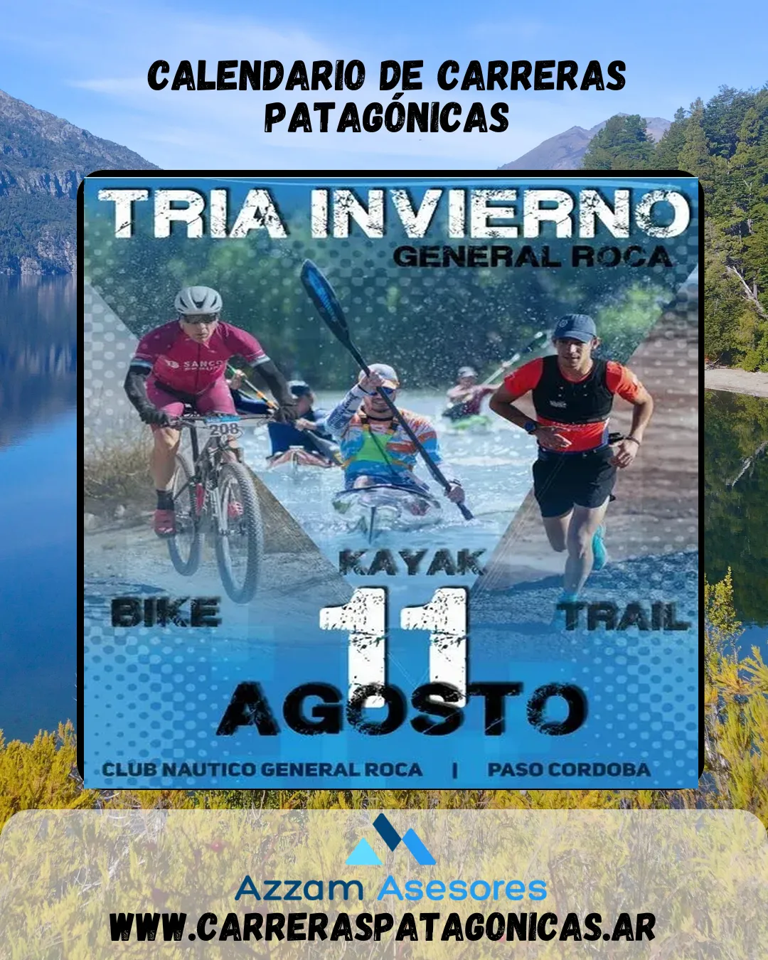 Flyer de Tria Invierno General Roca 2024