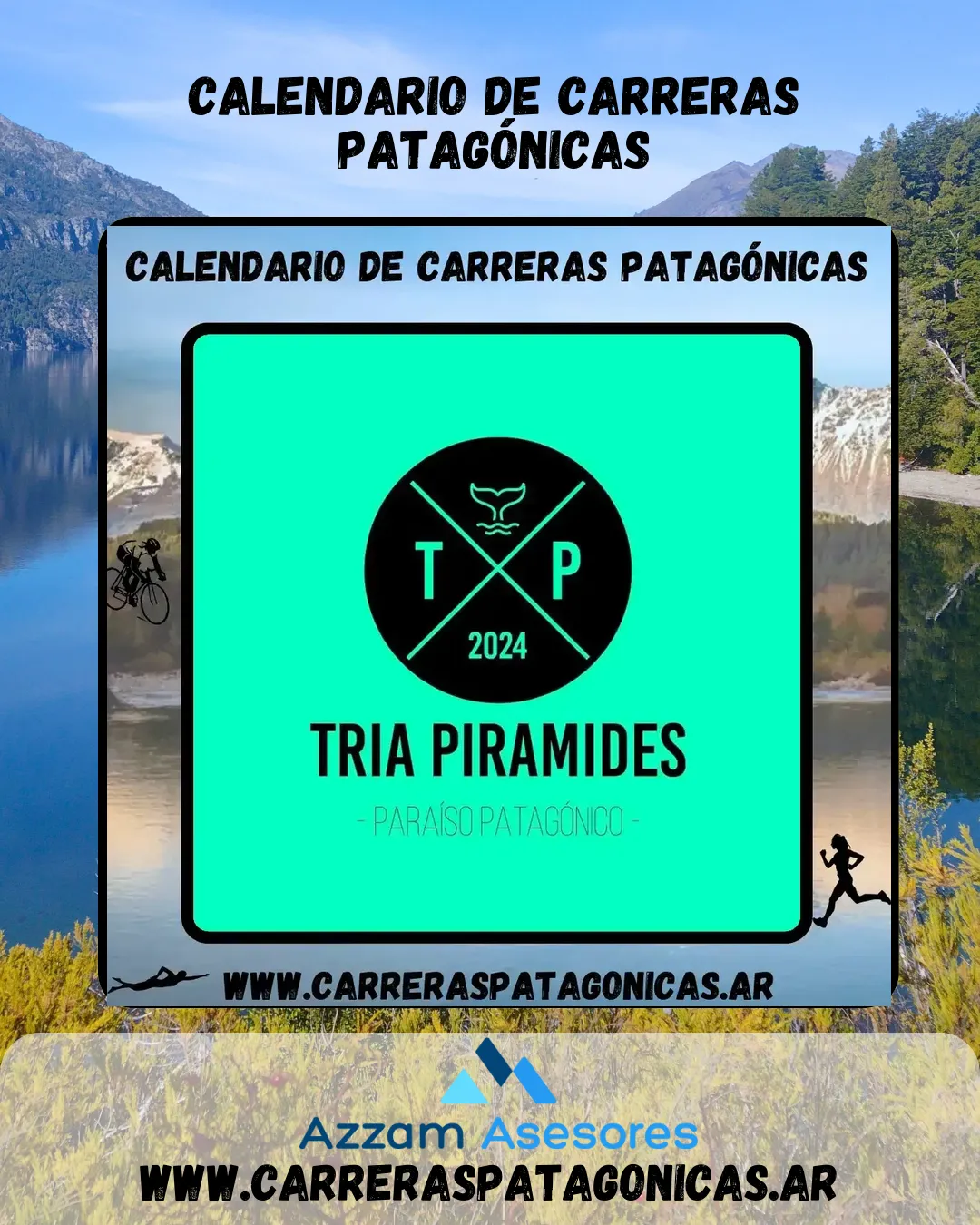 Flyer de Tria Pirámides 2024