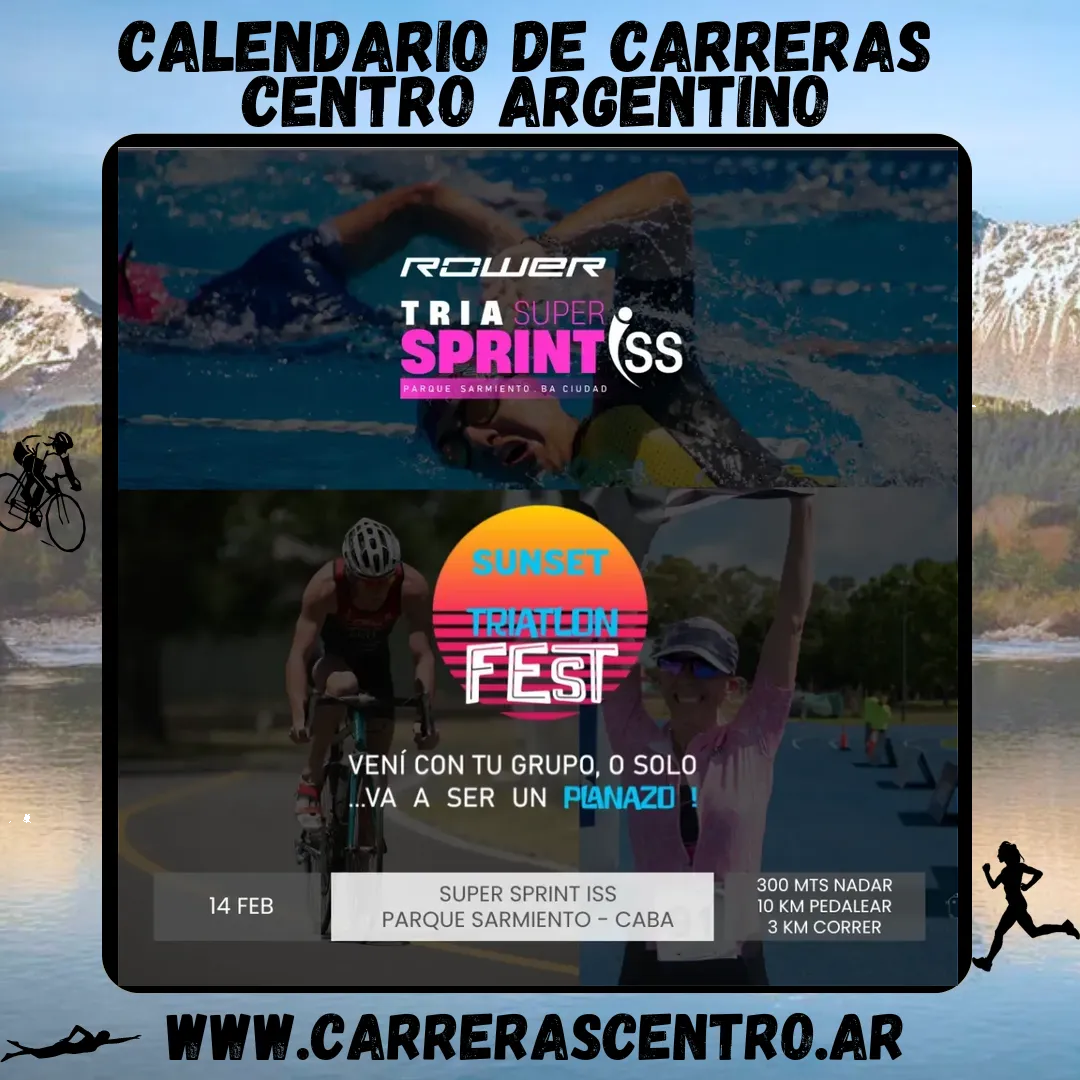 Flyer de Tria Super Sprint ISS 2026