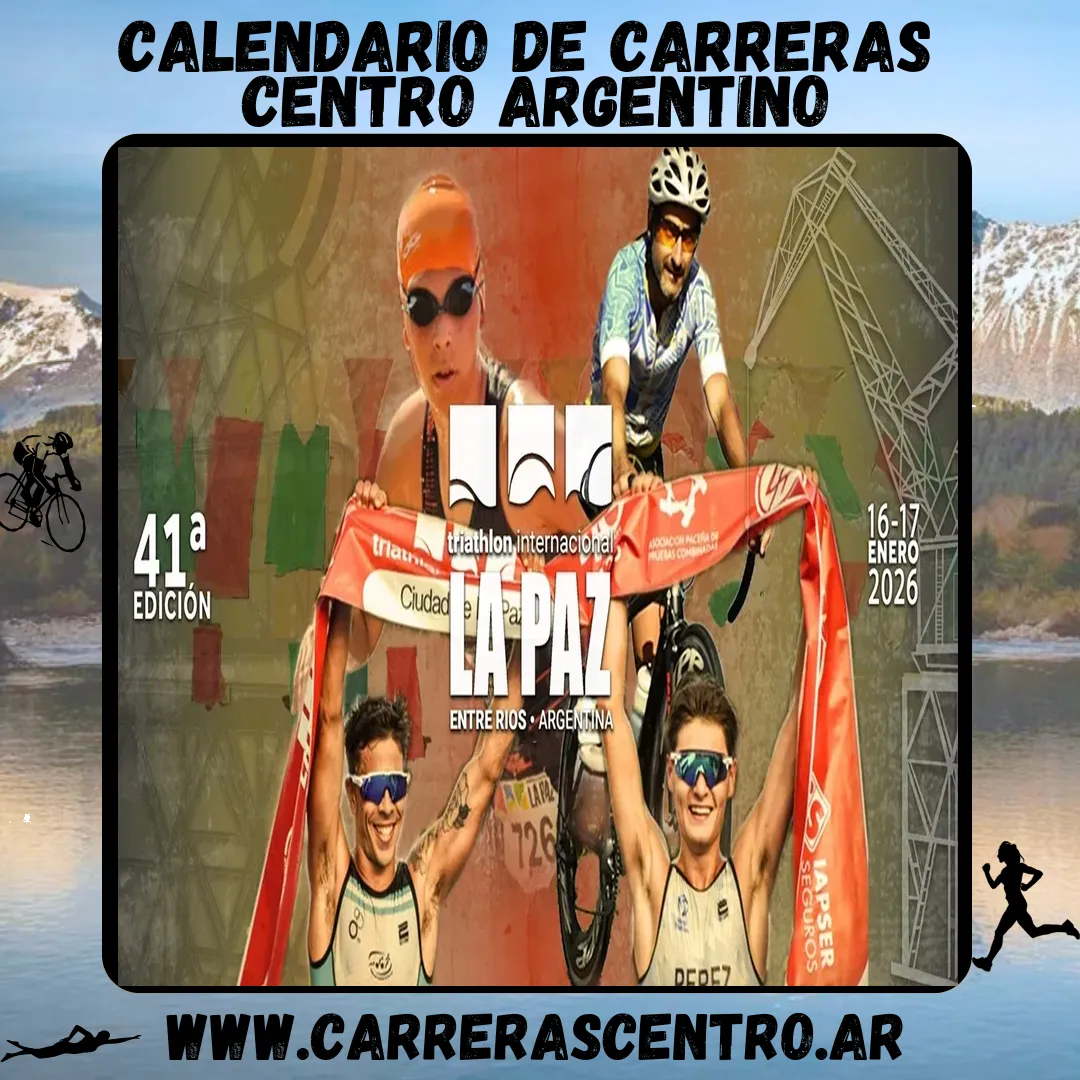 Flyer de Triathlon La Paz 2026