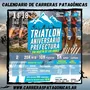 Flyer de Triatlón Aniversario Prefectura 2023