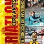 Flyer de Triatlón de Invierno Cervantes 2025