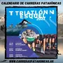 Flyer de Triatlón Esquel 2023