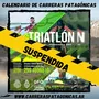 Flyer de Triatlón Gral. Fernández Oro 2022