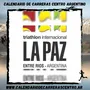 Flyer de Triatlón Internacional La Paz 2024