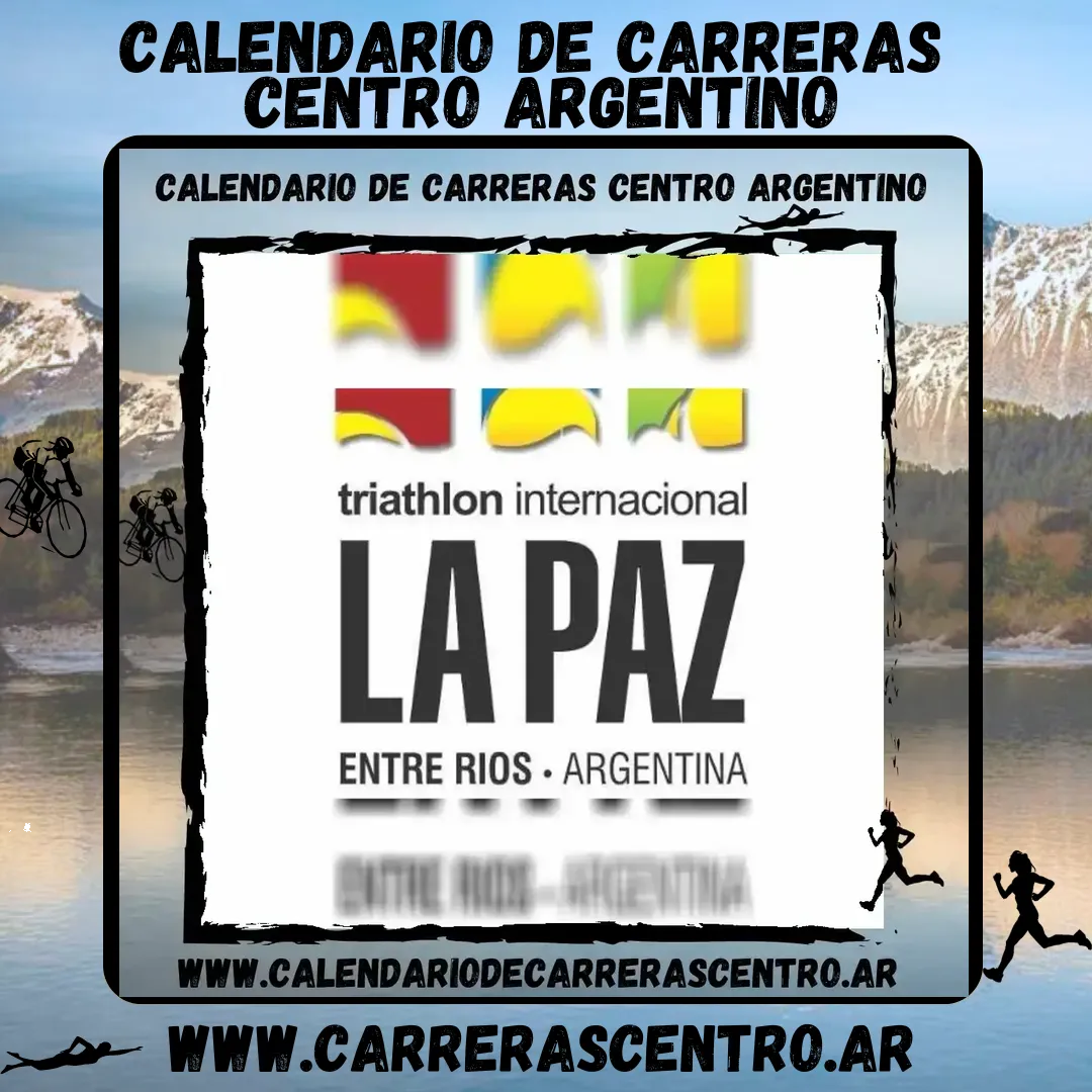 Flyer de Triatlón Internacional La Paz 2024