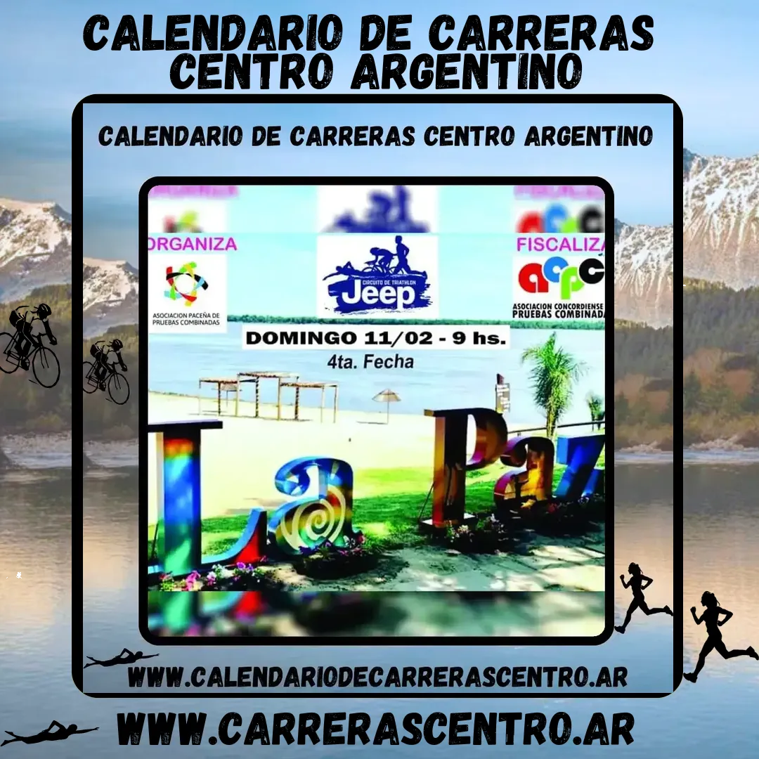 Flyer de Triatlón Jeep 2024