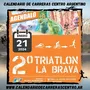 Flyer de Triatlón La Brava 2024