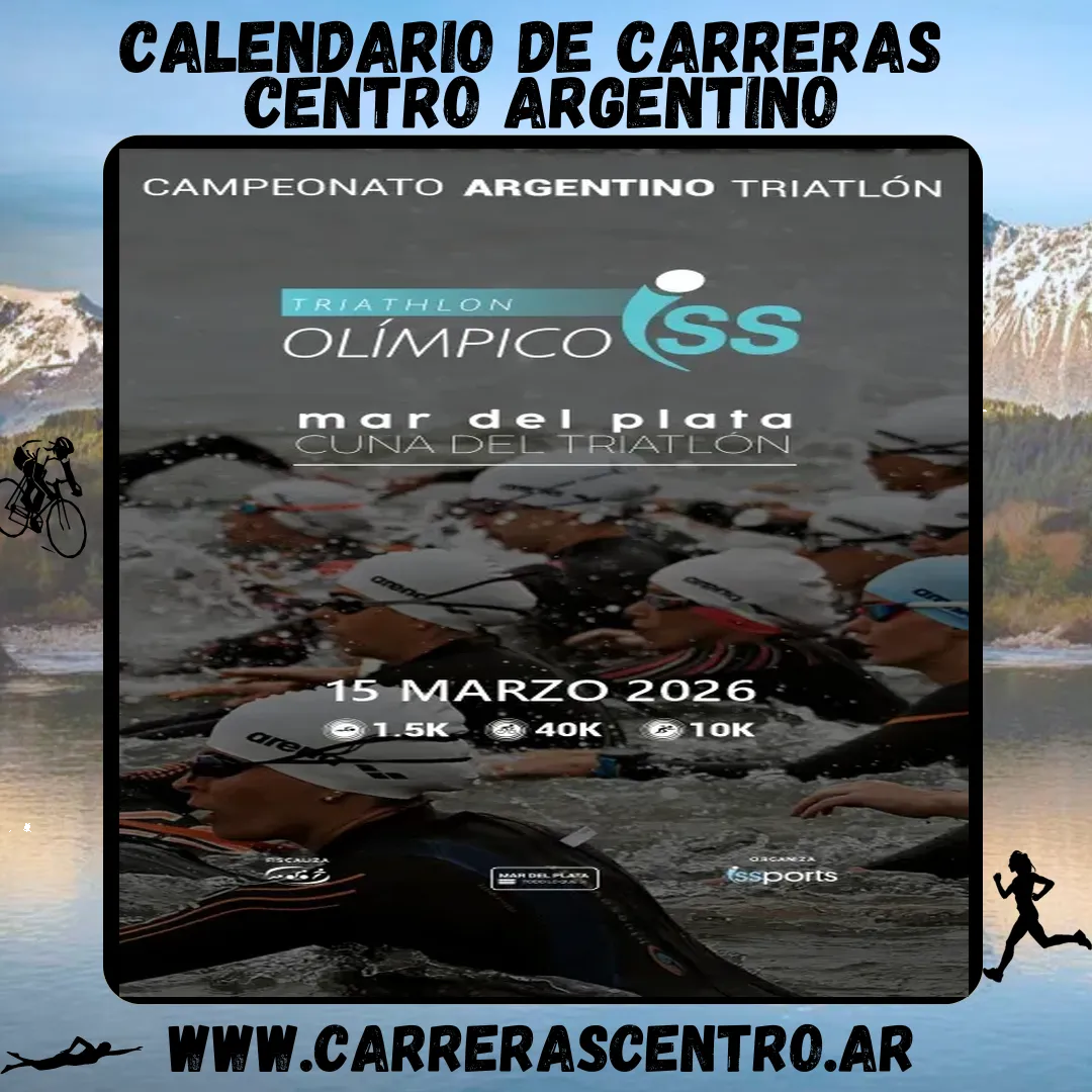 Flyer de Triatlón Olímpico ISS 2026