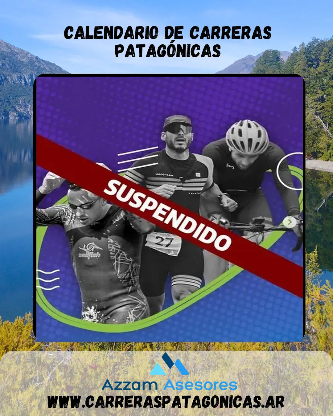 Flyer de Triatlón Patrimonio de la Humanidad 2026