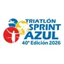Flyer de Triatlón Sprint Ciudad Azul 2026