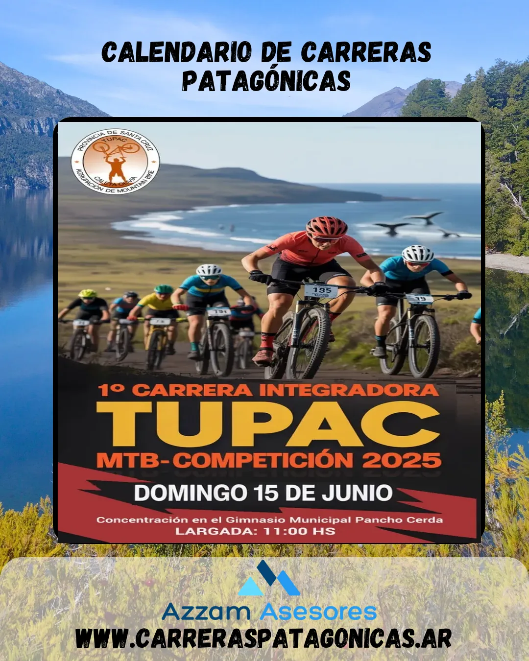 Flyer de Tupac MTB 2025