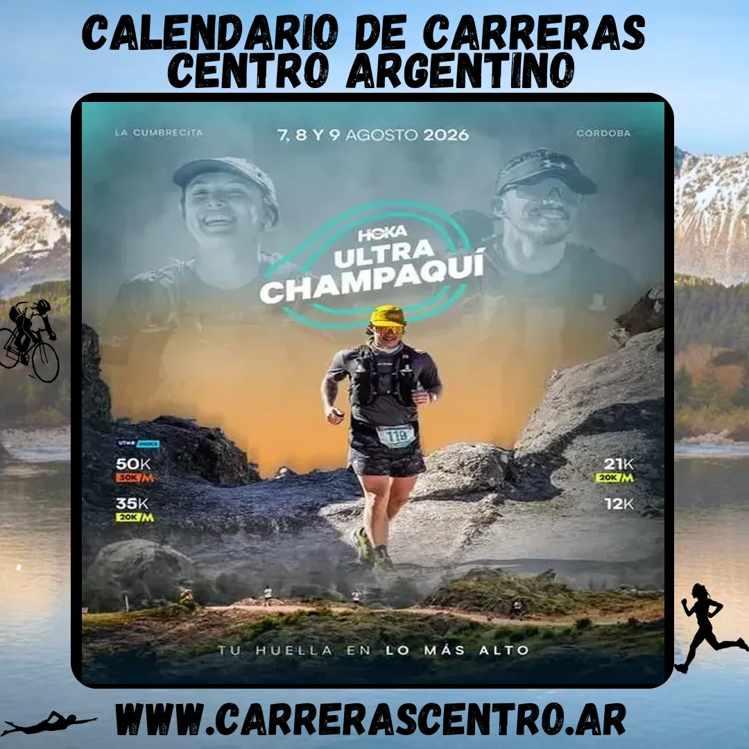 Flyer de Ultra Champaquí 2026