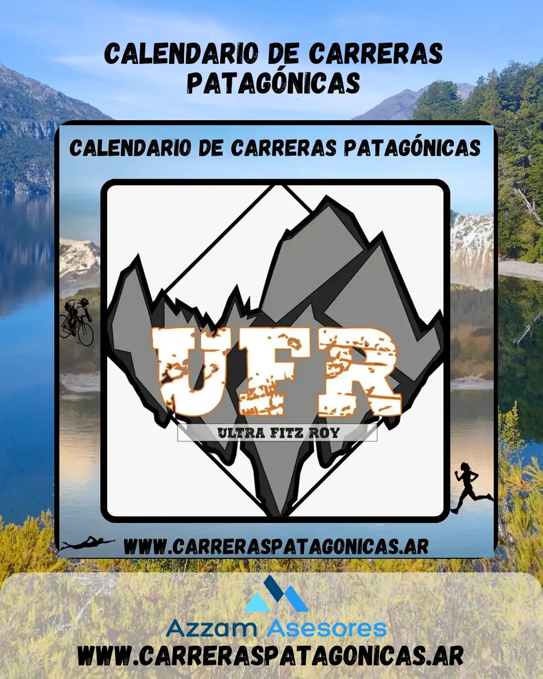 Flyer de Ultra Fitz Roy 2024