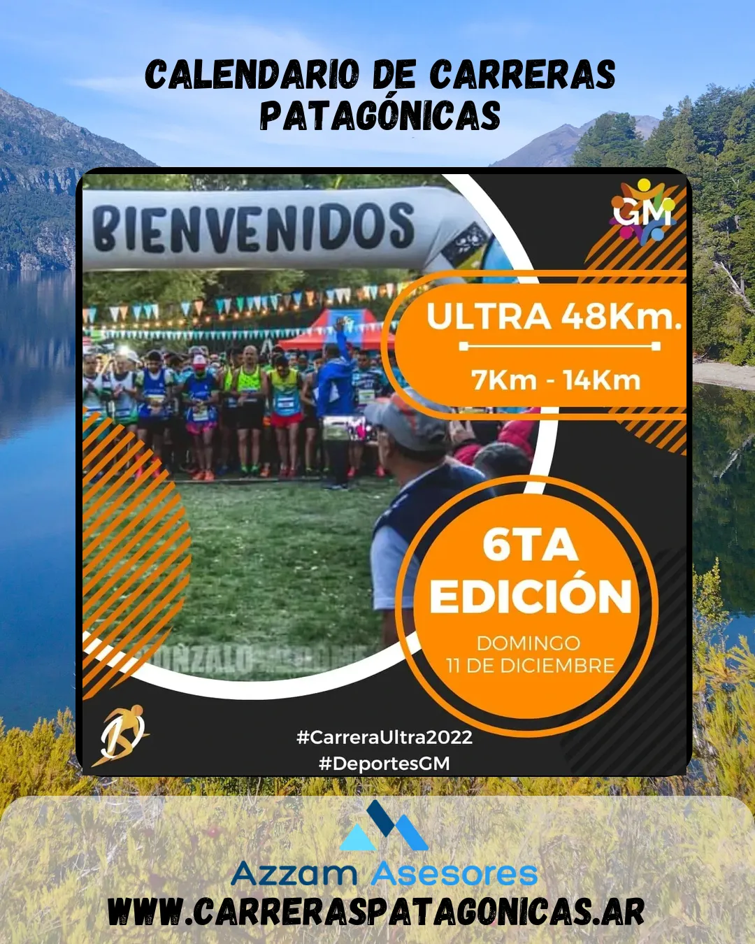 Flyer de Ultra Guadia Corre 2022
