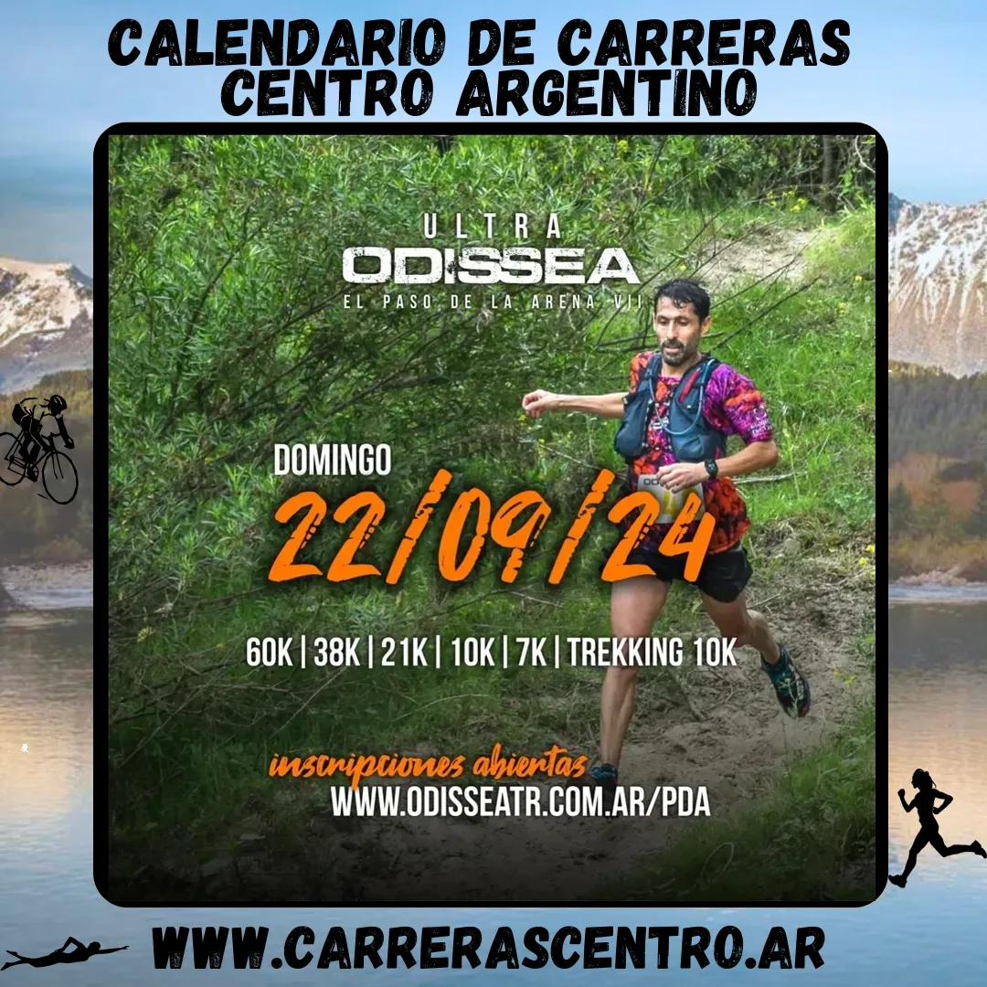 Flyer de Ultra Odissea 2024