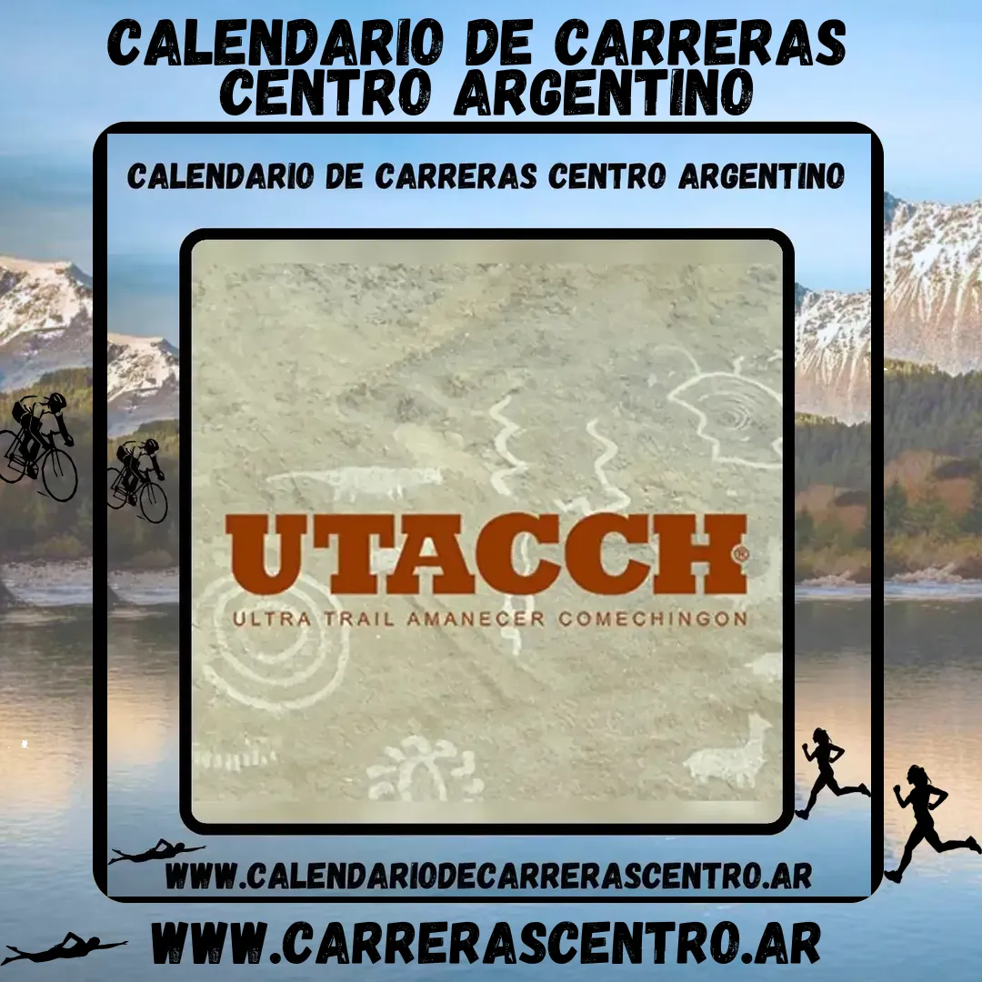 Flyer de Ultra Trail Amanecer Comechingón 2024