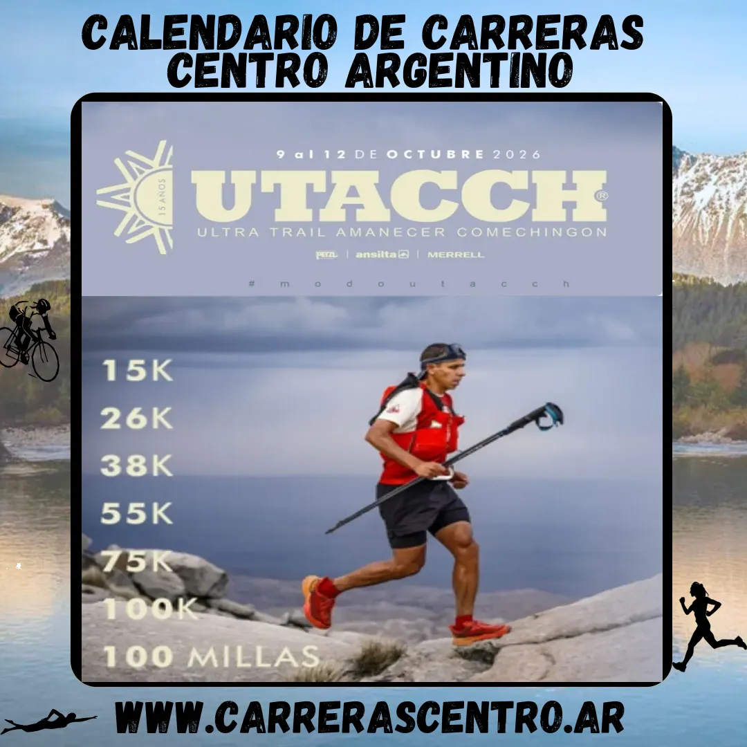 Flyer de Ultra Trail Amanecer Comechingón 2026